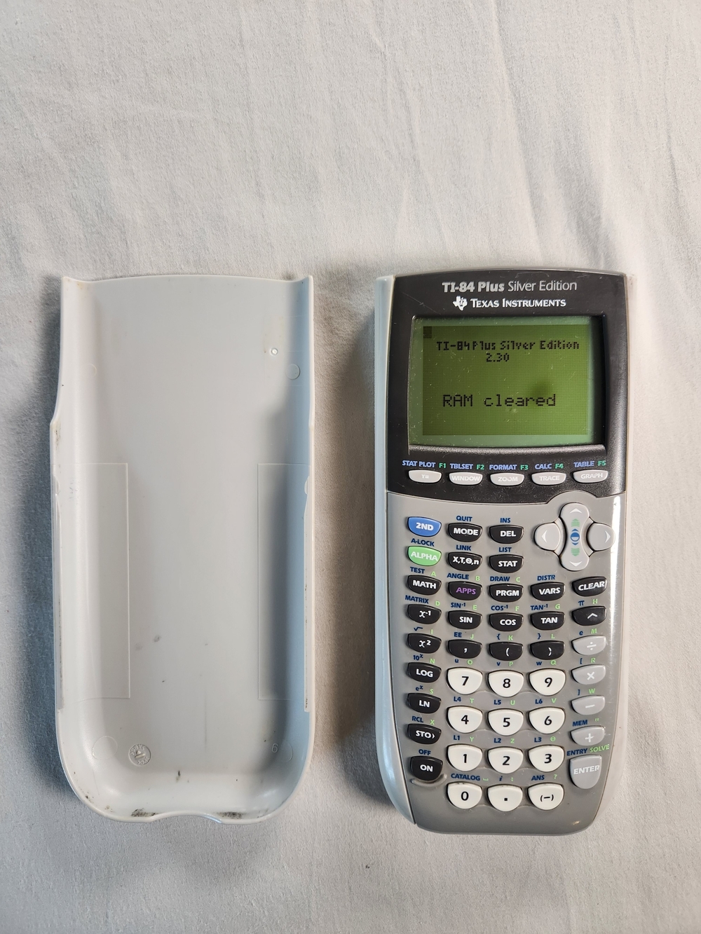 Texas Instruments TI-84 Plus Silver Edition Graphing Calculator Tested